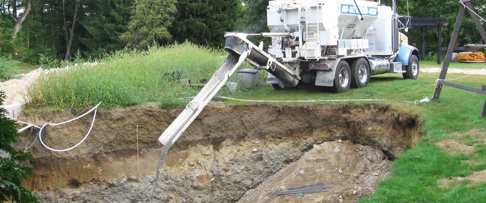 Water storage tank footing installation